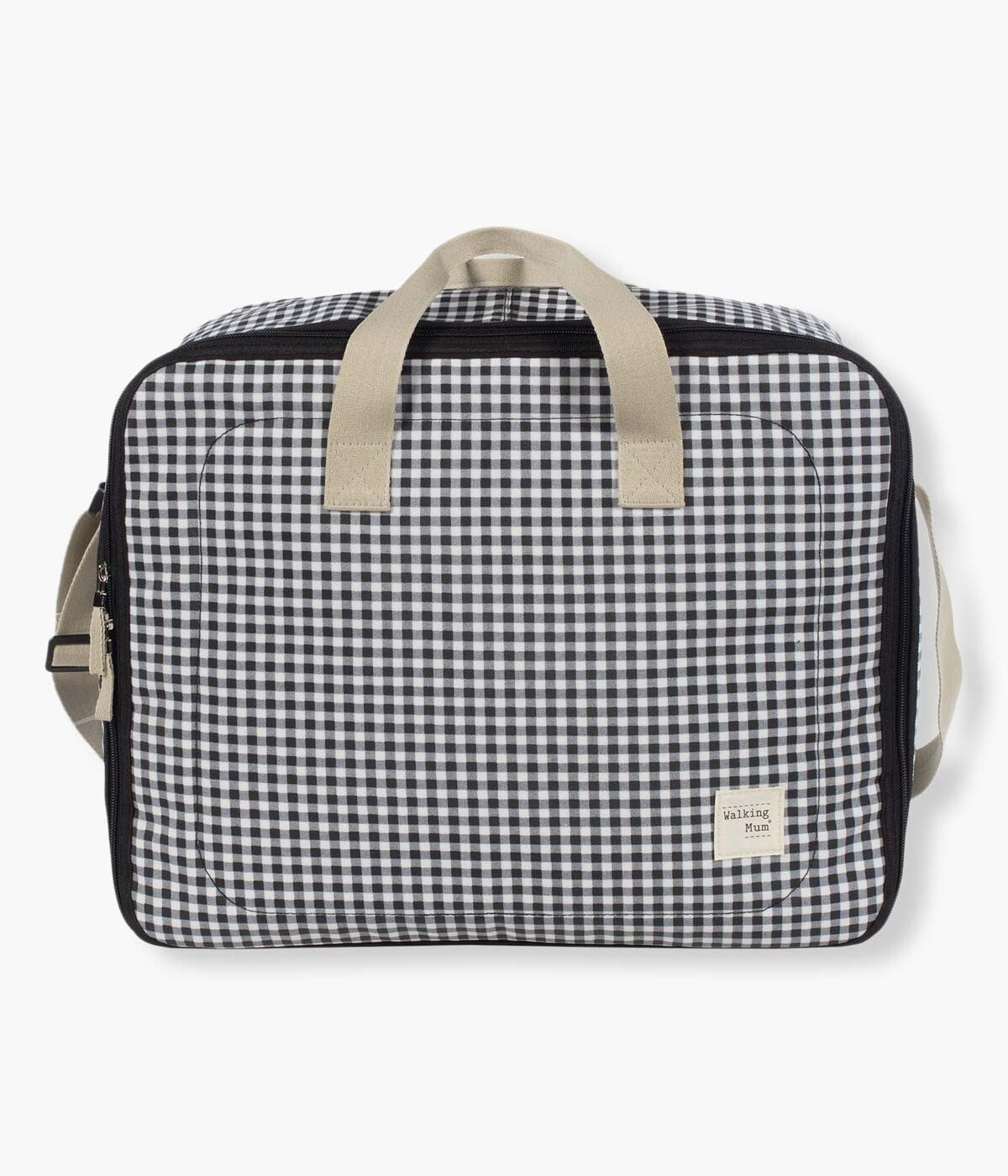 Walking Mum Mala de Maternidade I Love Vichy - Preto