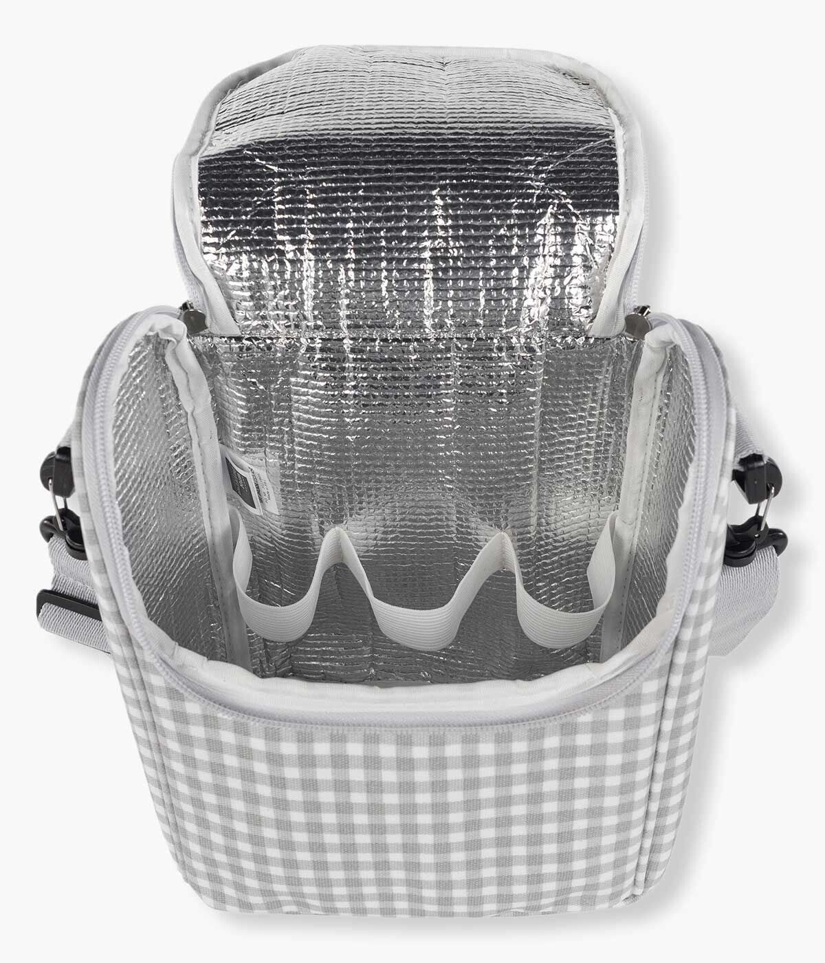 Walking Mum Bolsa Térmica I Love Vichy - Cinza