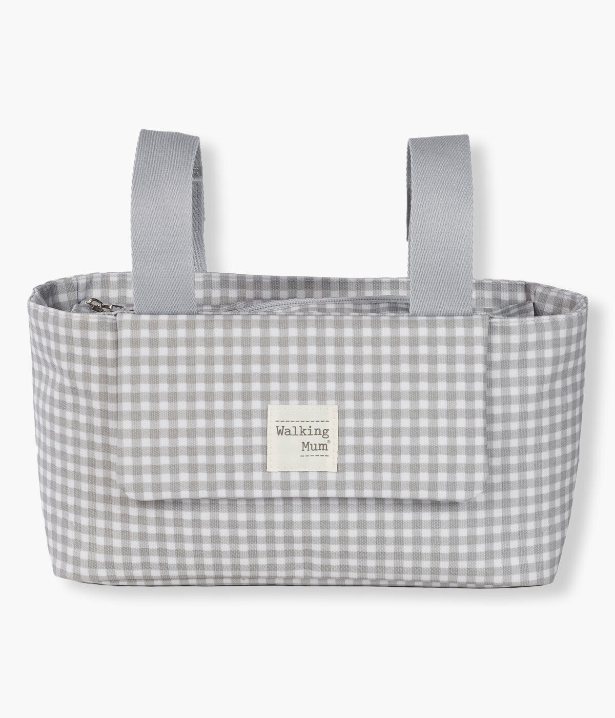 Walking Mum Bolsa Organizadora I Love Vichy - Cinza