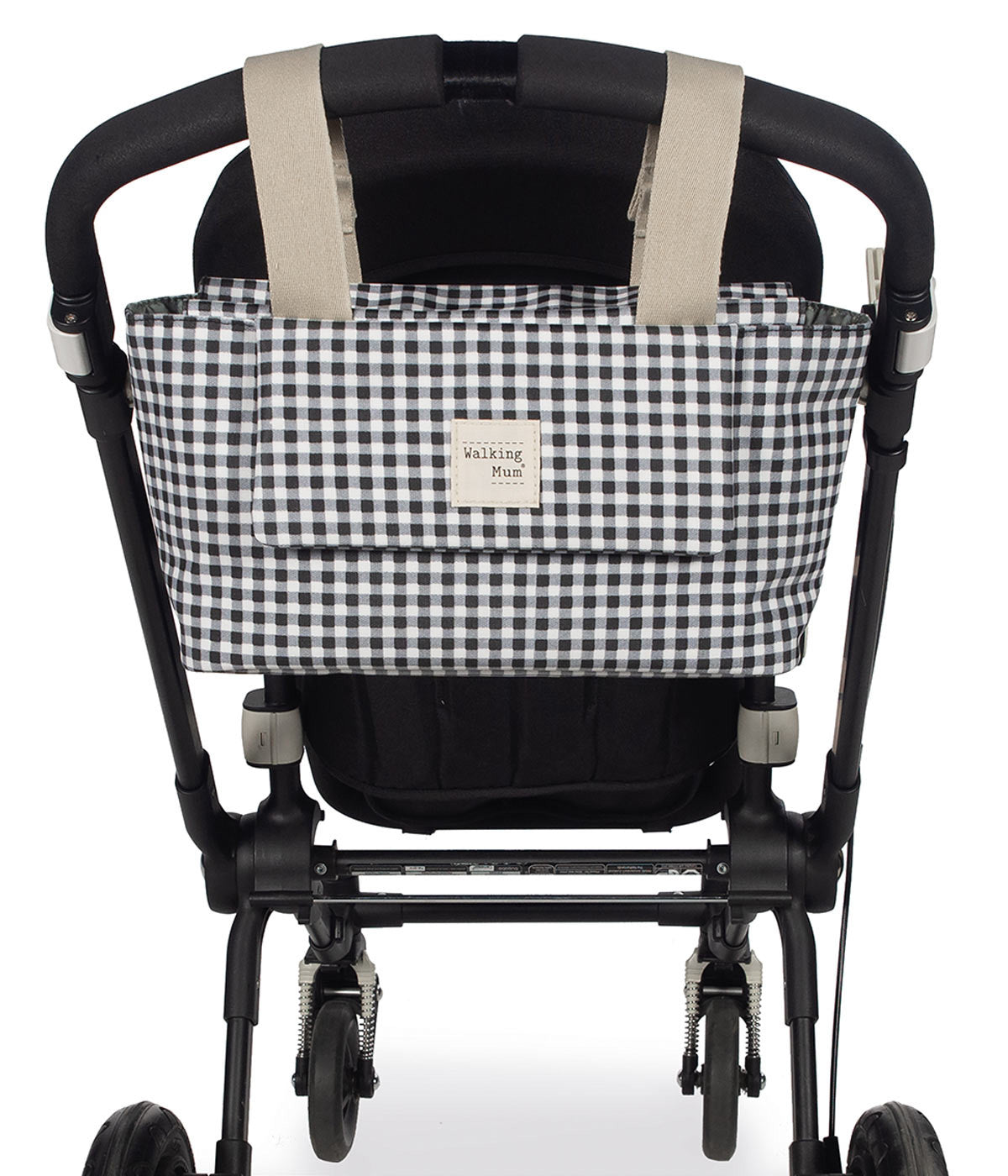 Walking Mum Bolsa Organizadora I Love Vichy - Preto