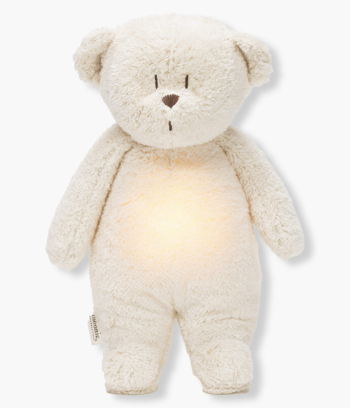 Moonie Polar Urso Som e Luz Algodão Orgânico - Branco