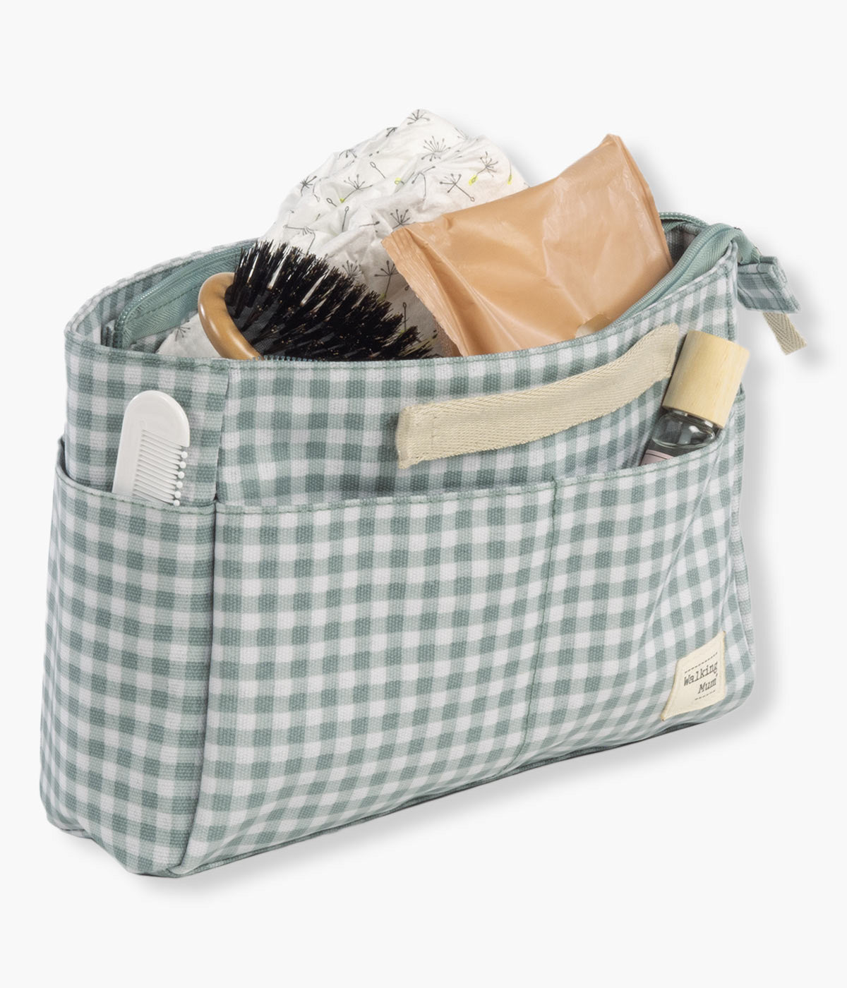 Walking Mum Necessaire para Bebé I Love Vichy - Verde