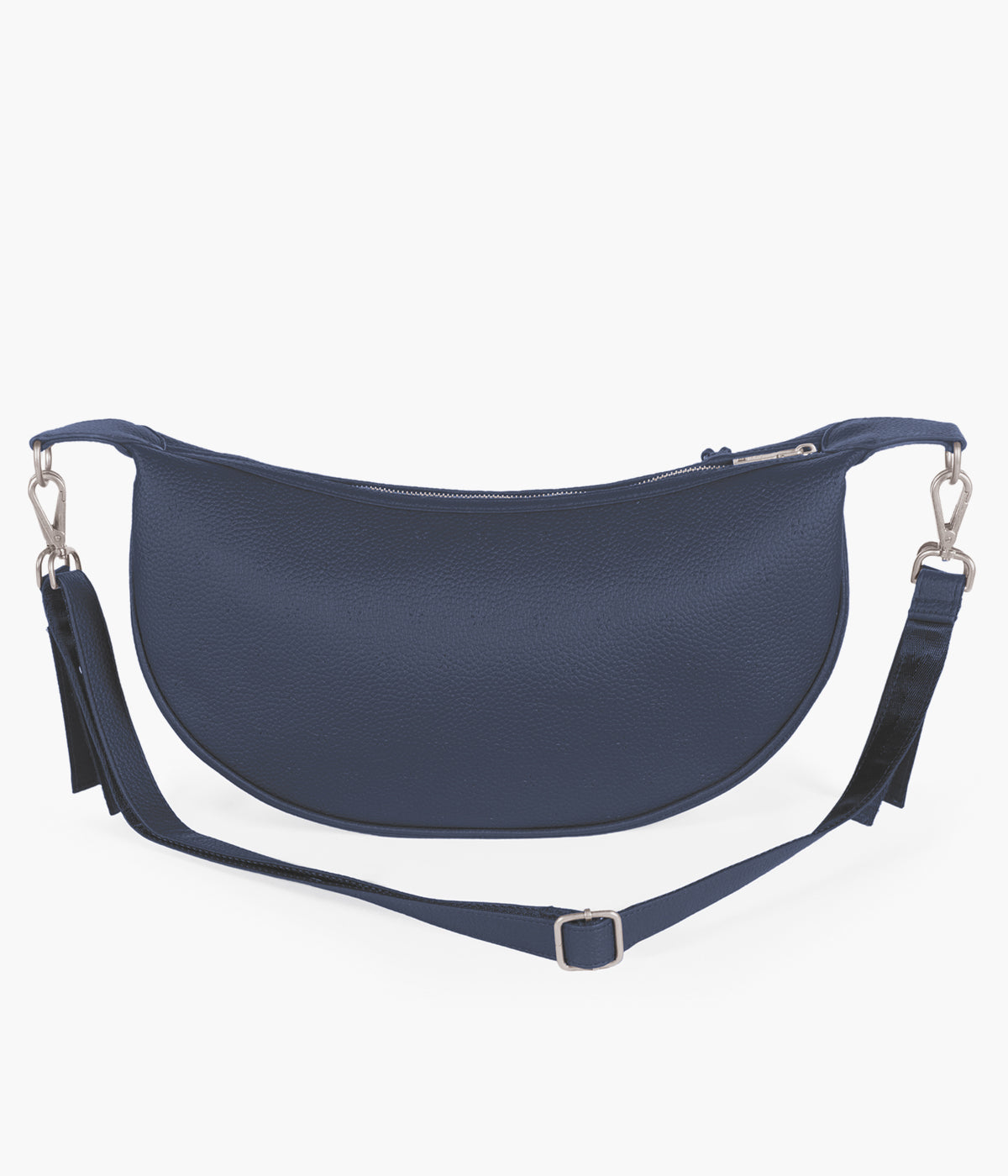 Bolsa de Passeio Gôndola Pasito a Pasito London Blue em polipele azul vista de tras.