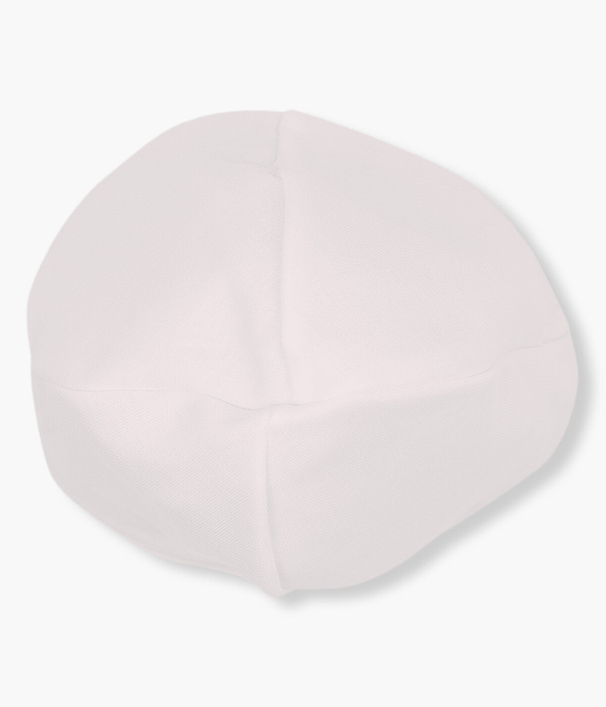 Gorro duplo em veludo rosa sem costuras no interior da Baby Gi para bebé menina e recém-nascida.