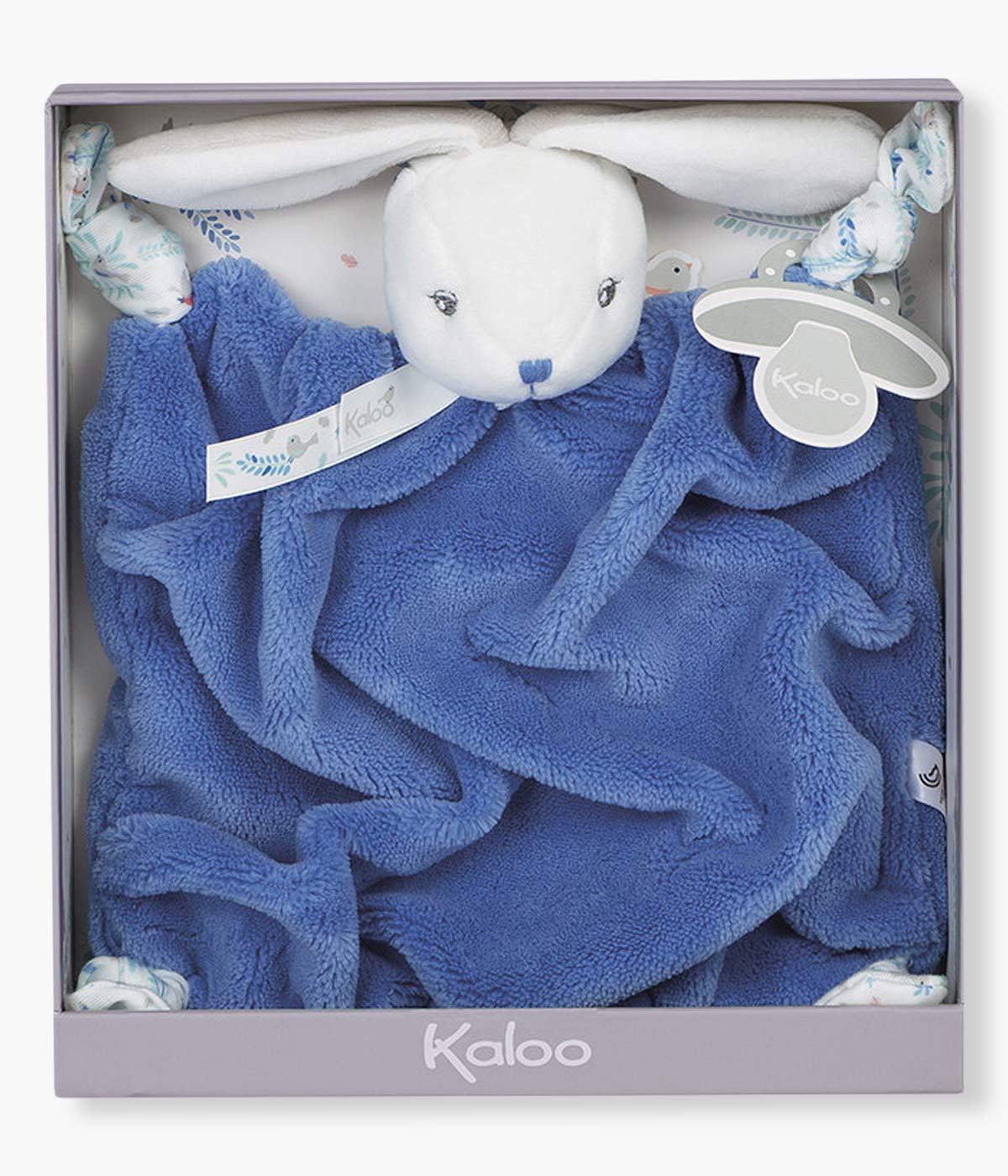Kaloo Coelho Doudou para Bebé Menino - Azul Escuro
