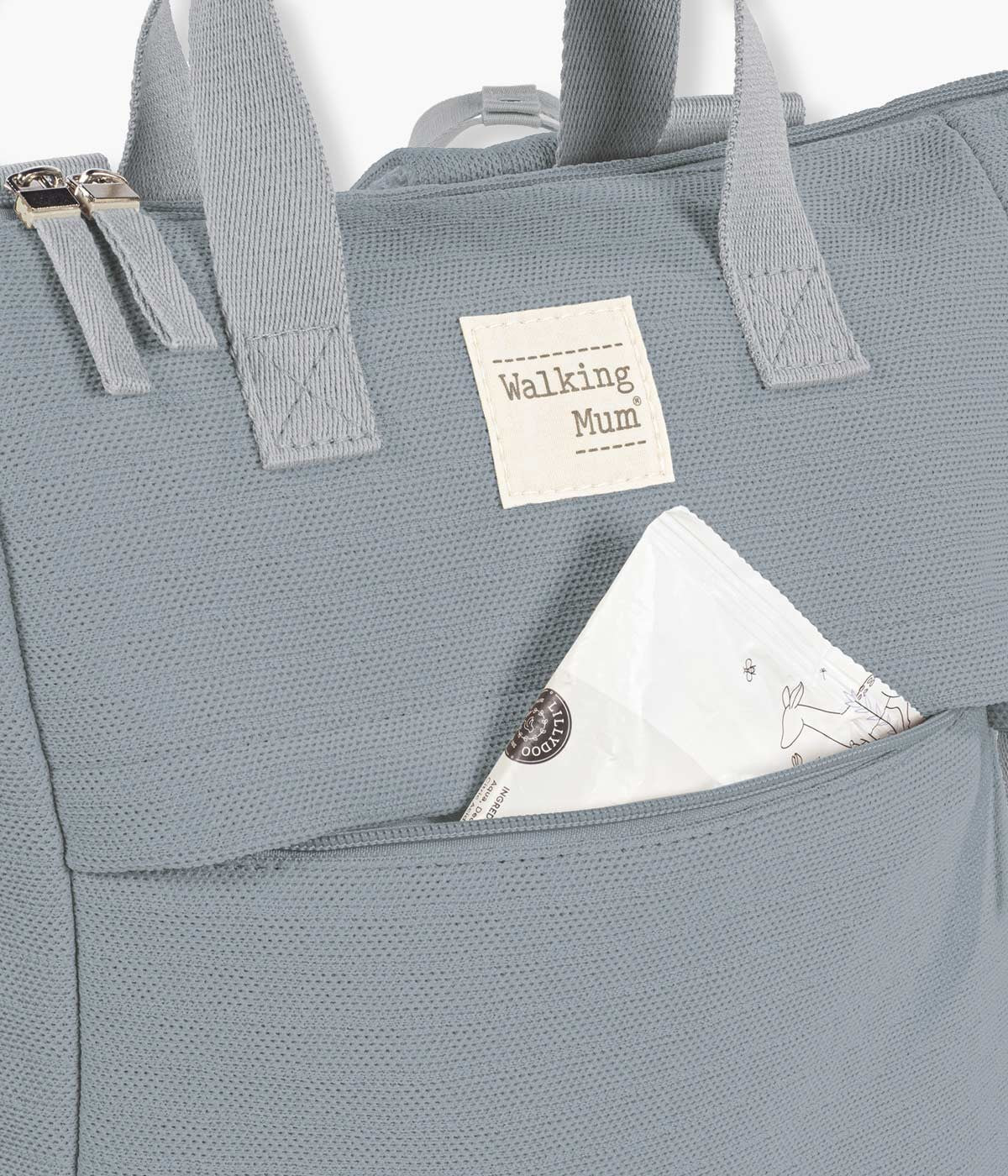 Walking Mum Mochila de Maternidade Eco Mum Cloud - Cinza