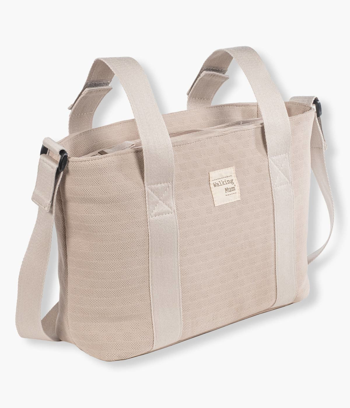 Walking Mum Bolsa de Passeio Eco Mum Apricot - Bege