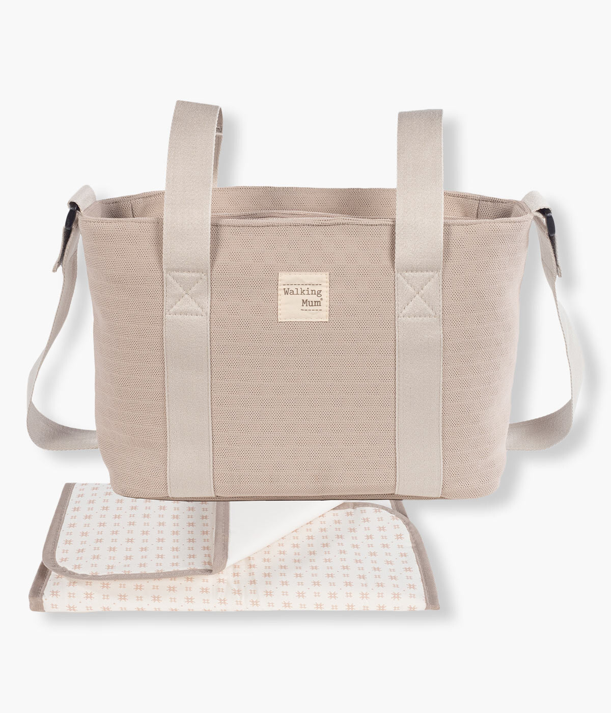 Walking Mum Bolsa de Passeio Eco Mum Apricot - Bege