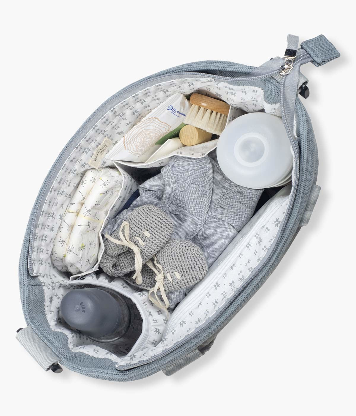 Walking Mum Bolsa de Passeio Eco Mum Cloud - Cinza