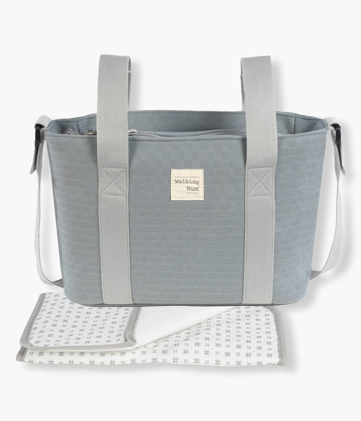 Walking Mum Bolsa de Passeio Eco Mum Cloud - Cinza