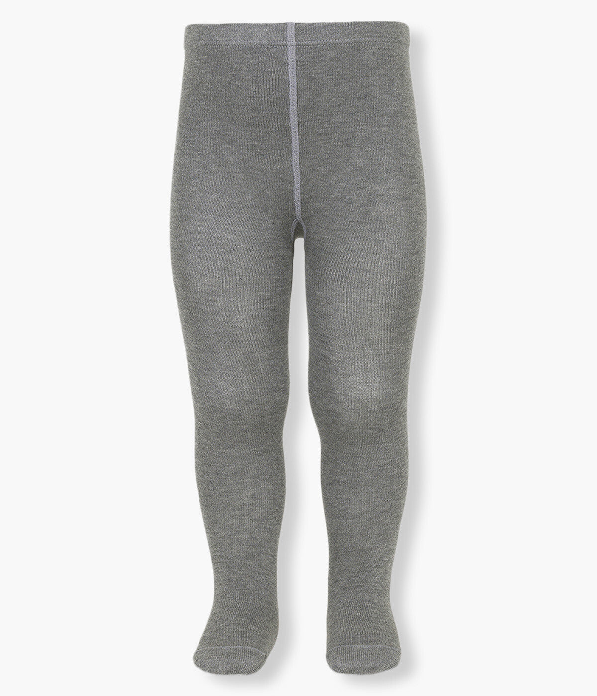 Collants Lisos em Algodão Cóndor para Bebé - Cinza Claro