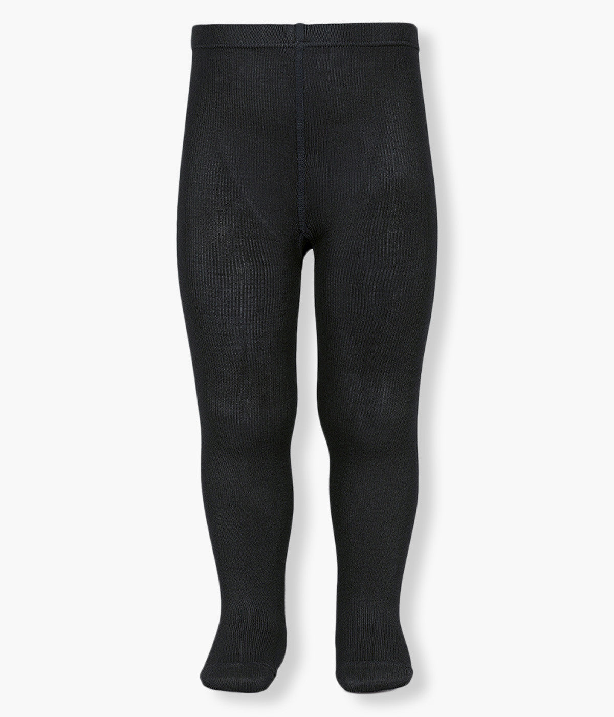 Collants Lisos em Algodão Cóndor para Bebé - Preto