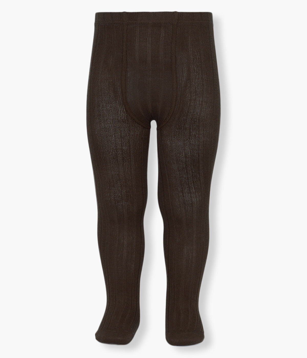 Collants Canelados em Algodão Cóndor para Bebé - Castanho