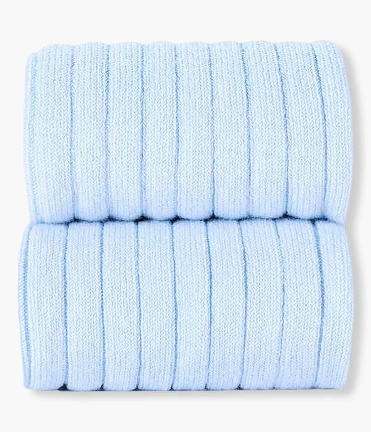 Collants canelados em algodão anti-pilling de azul-bebé (410) da marca Cóndor para bebé e recém-nascido(a).