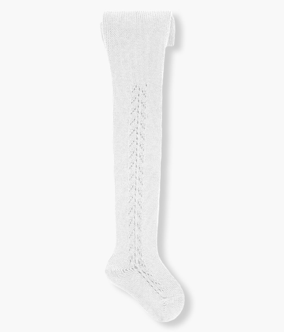 Collants Lateral Espiga em Algodão Cóndor para Bebé - Branco