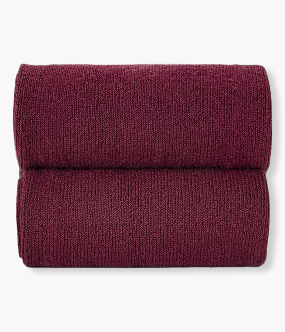 Meias pelo joelho lisas em algodão anti-pilling de cor bordô (575 Granate) da marca Cóndor para bebé e recém-nascido(a).