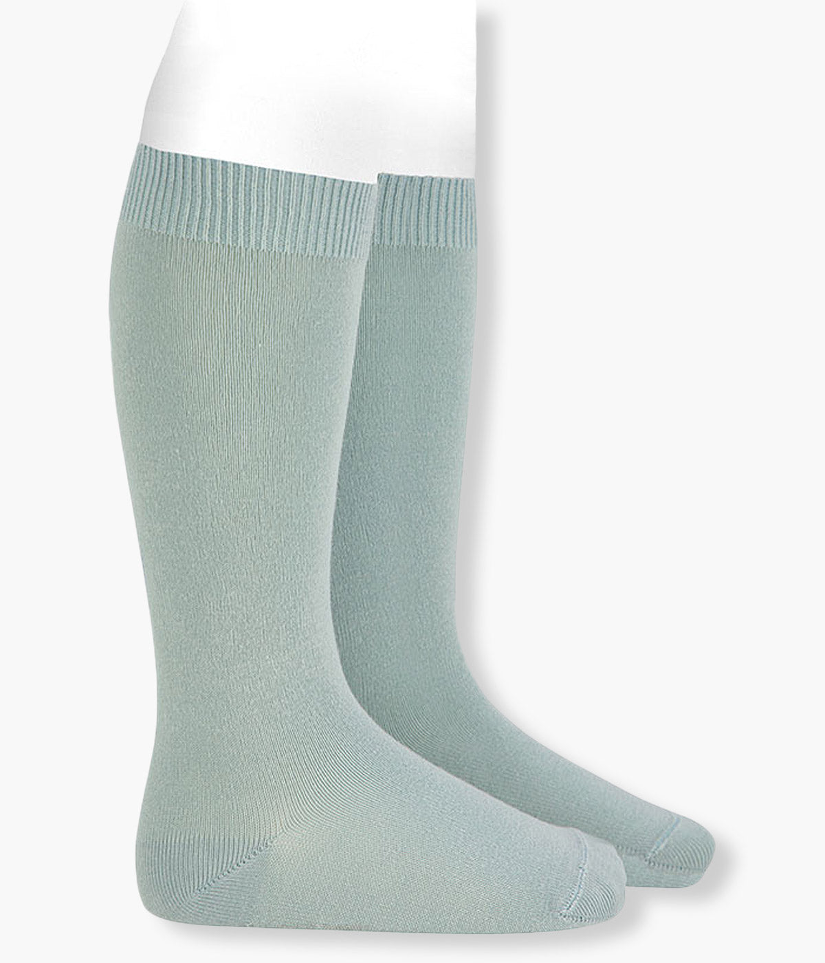 Meias pelo Joelho Lisas Algodão Cóndor Bebé - Verde Água