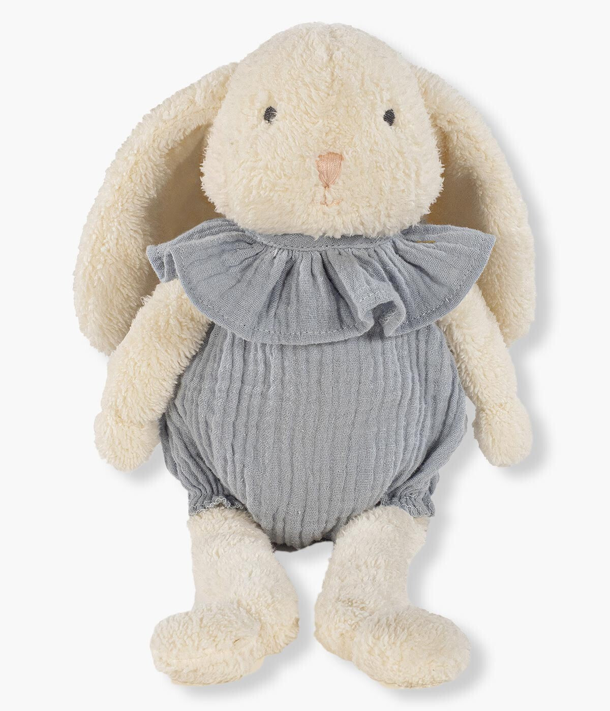 Walking Mum Coelho de Peluche 34cm para Bebé - Cinza