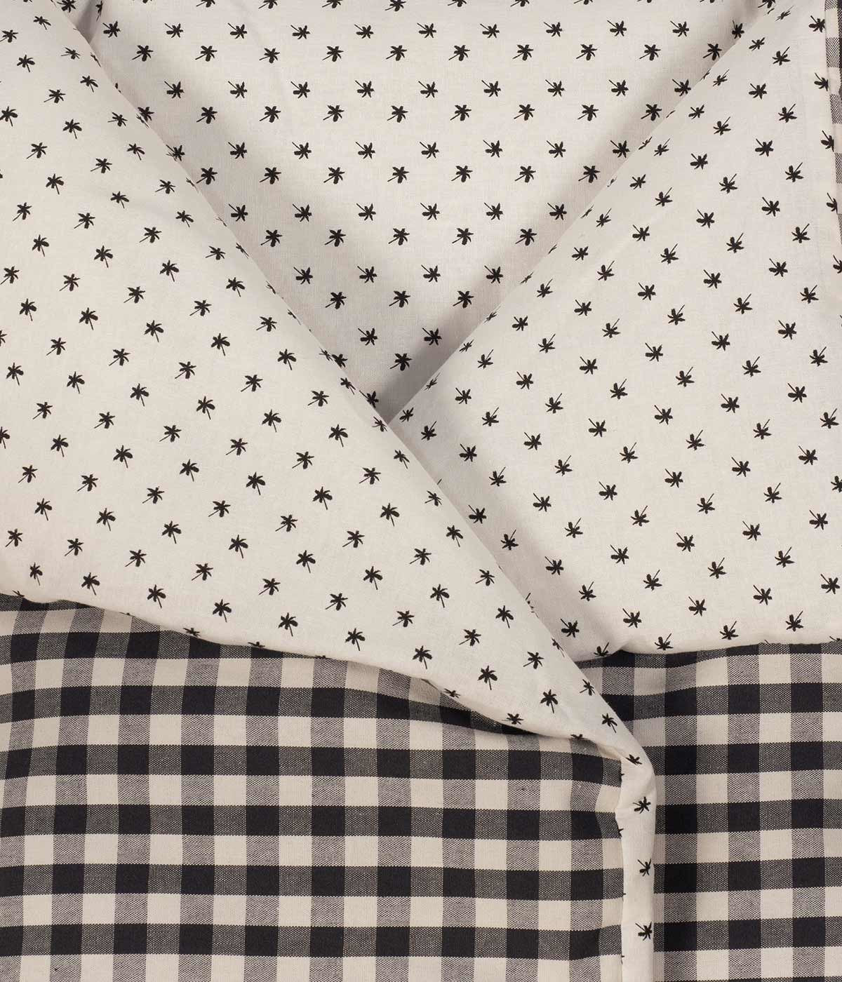 Walking Mum Saco Manta em Algodão Remy - Preto