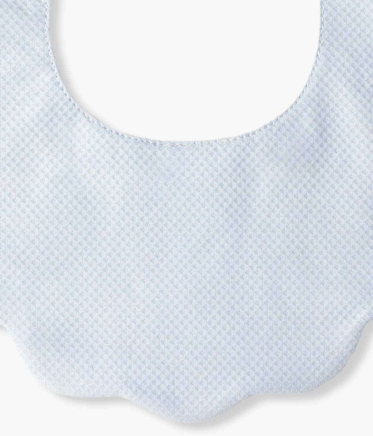 Babete em Algodão Impermeável para Bebé - Azul
