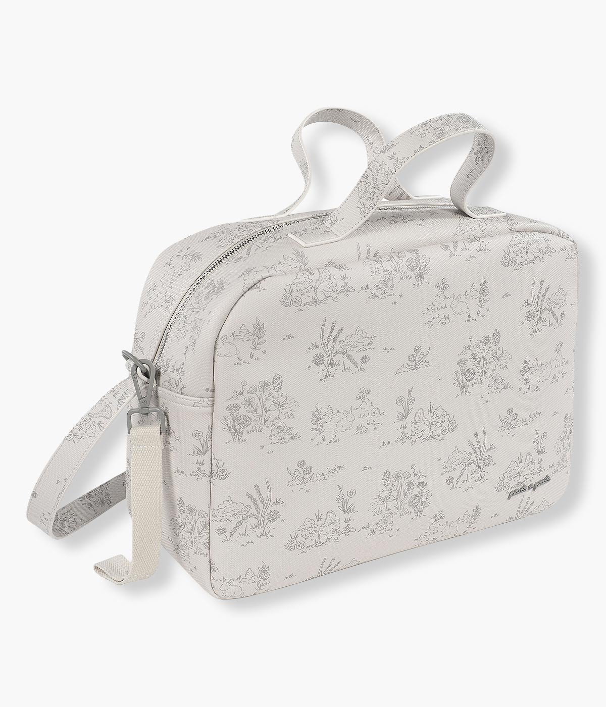 Pasito a Pasito Mala de Maternidade Toile de Jouy Cream - Bege