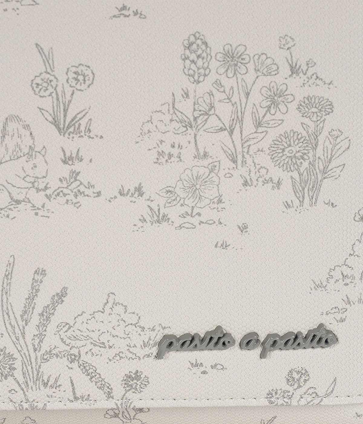 Pasito a Pasito Muda Fraldas Toile de Jouy Cream - Bege