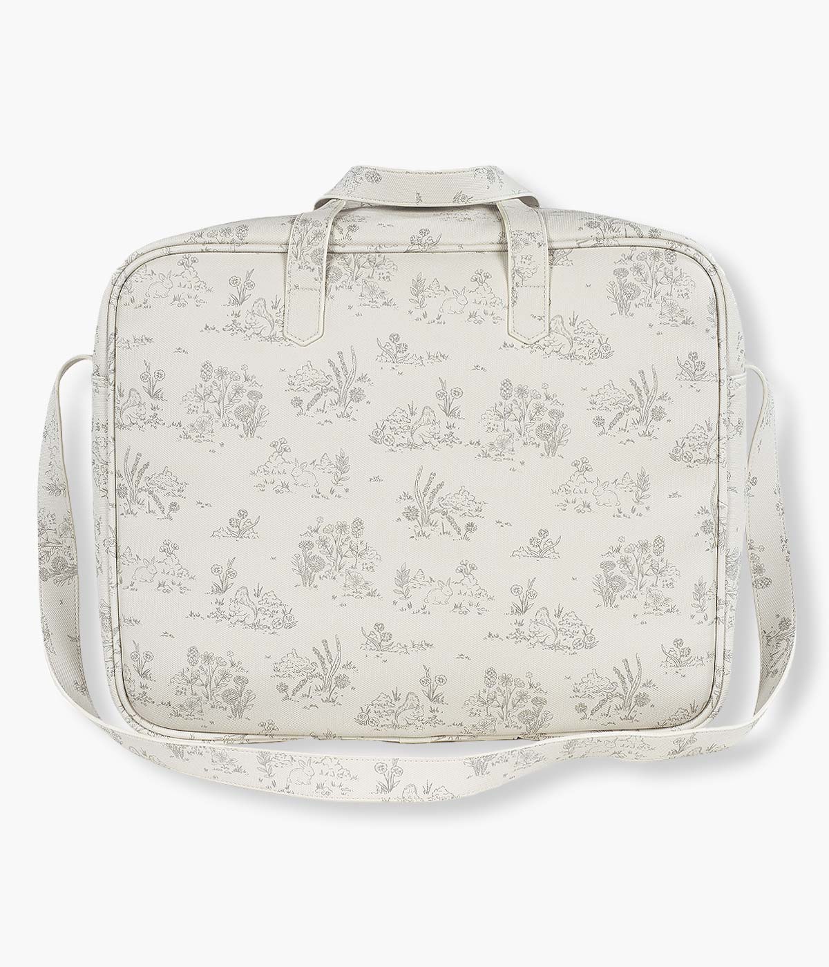 Pasito a Pasito Mala Maternidade Toile de Jouy Cream - Bege