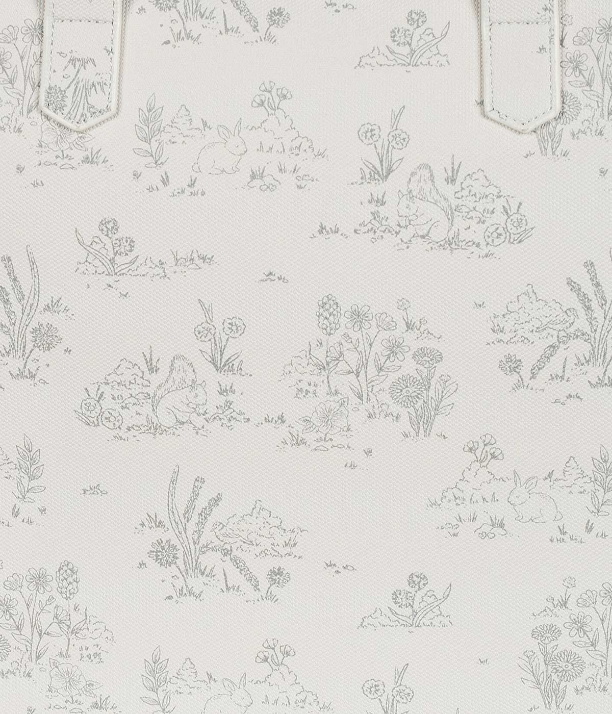 Pasito a Pasito Mala Maternidade Toile de Jouy Cream - Bege