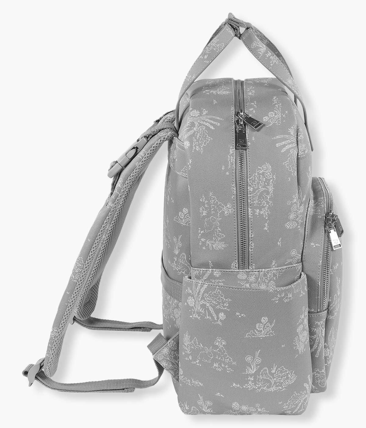 Pasito a Pasito Mochila de Maternidade Toile de Jouy Forest - Verde