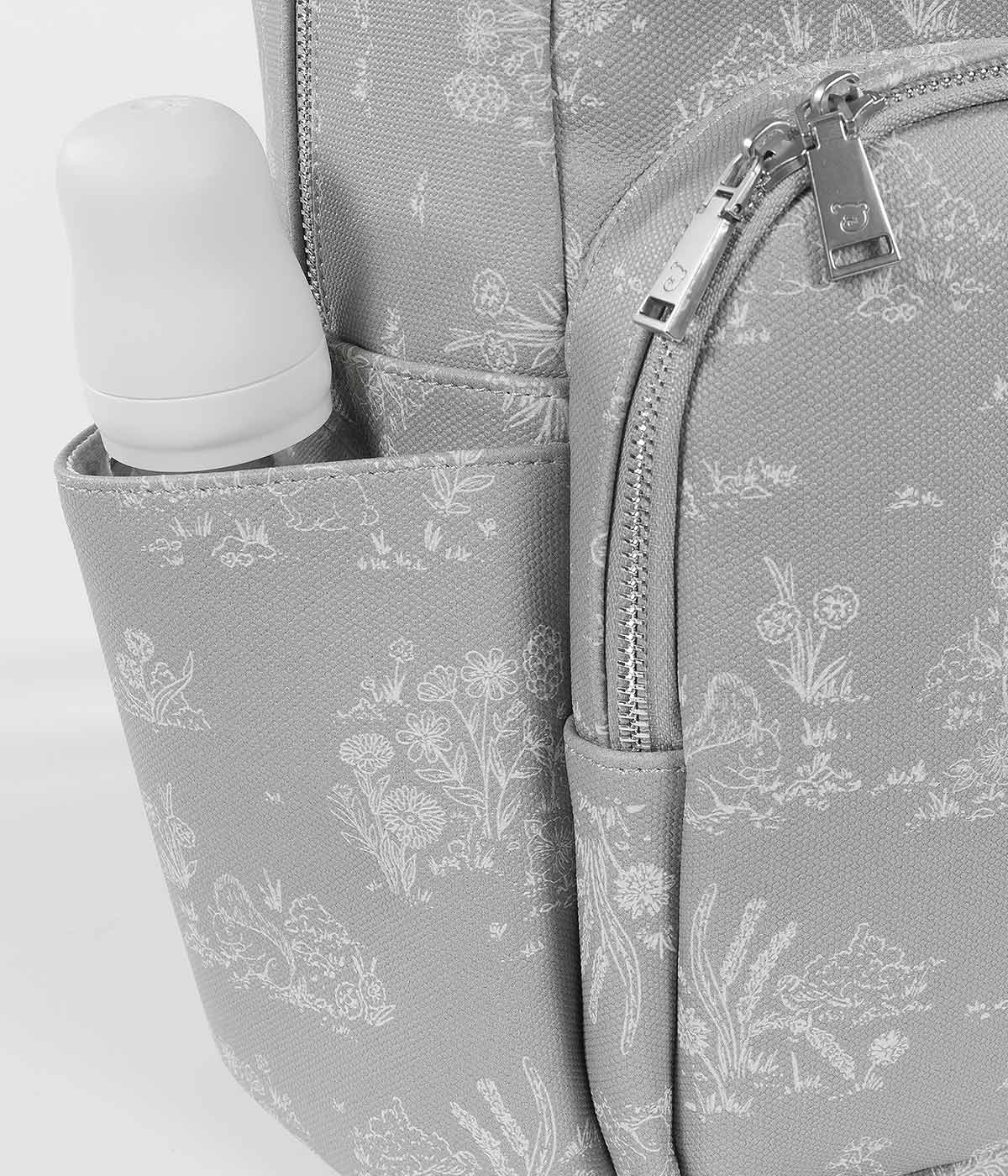 Pasito a Pasito Mochila de Maternidade Toile de Jouy Forest - Verde