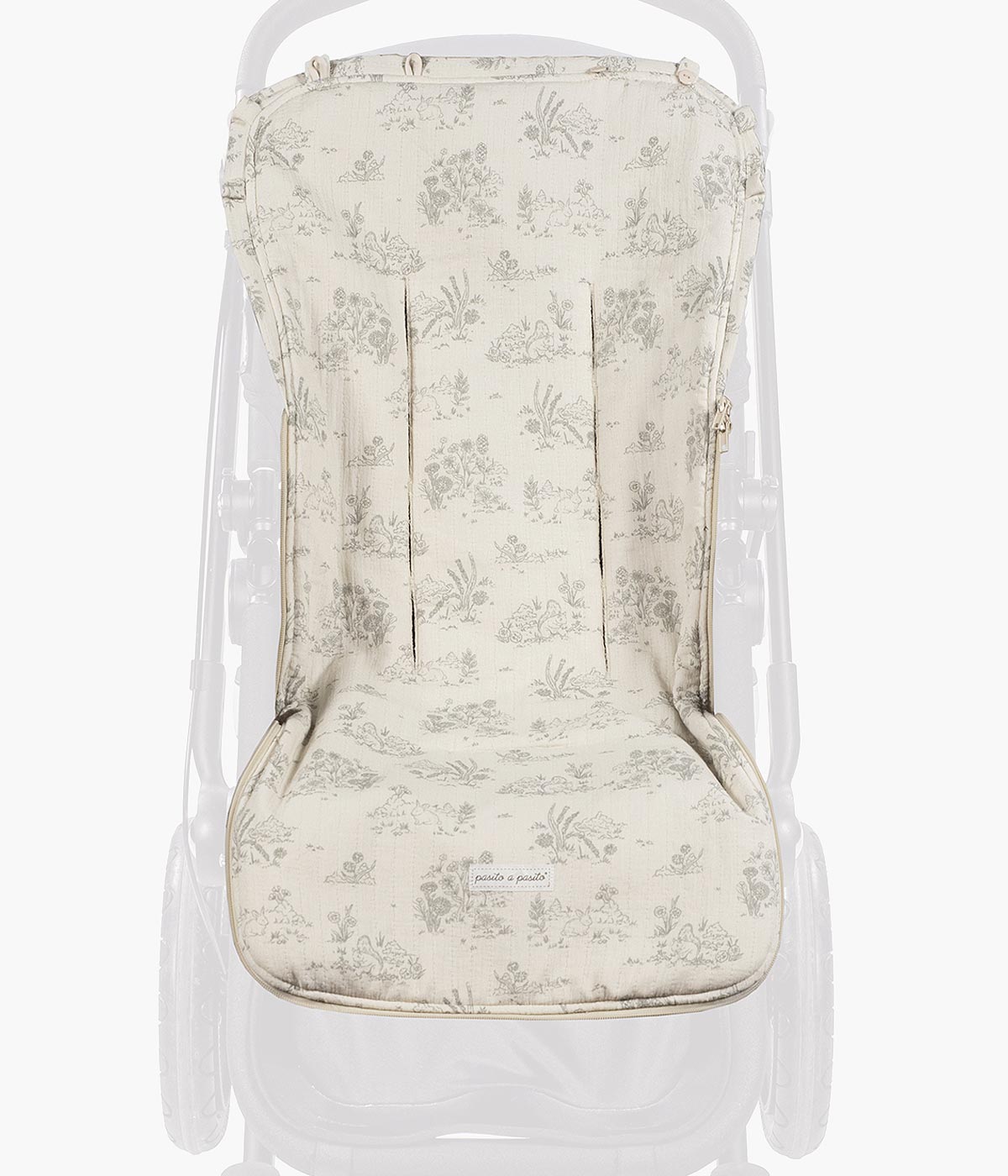 Pasito a Pasito Saco Dormir 3/1 Toile de Jouy Cream - Bege