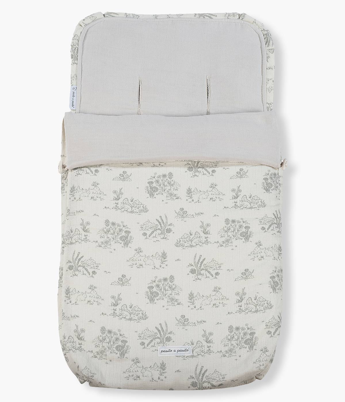Pasito a Pasito Saco Dormir 3/1 Toile de Jouy Cream - Bege