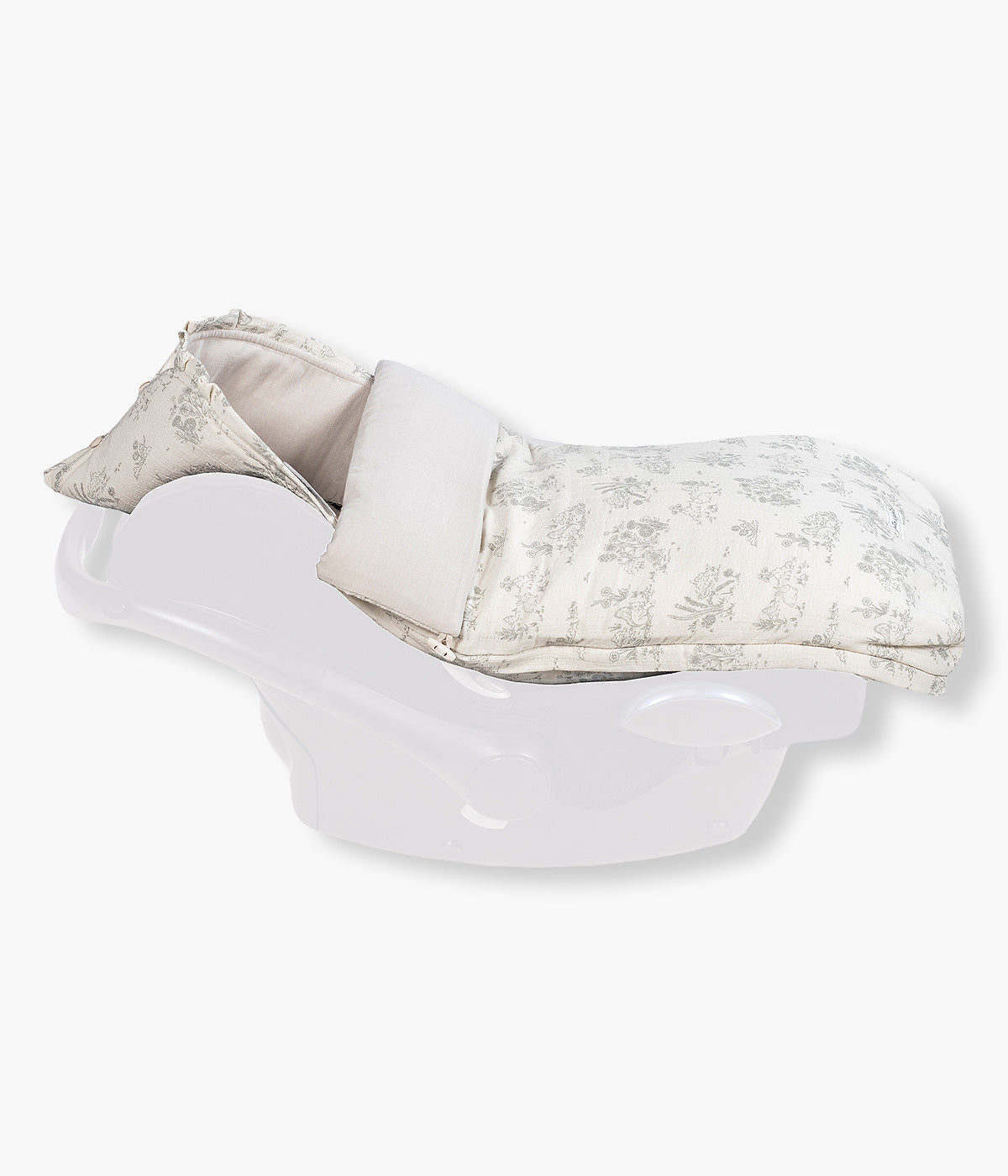 Pasito a Pasito Saco Dormir 3/1 Toile de Jouy Cream - Bege