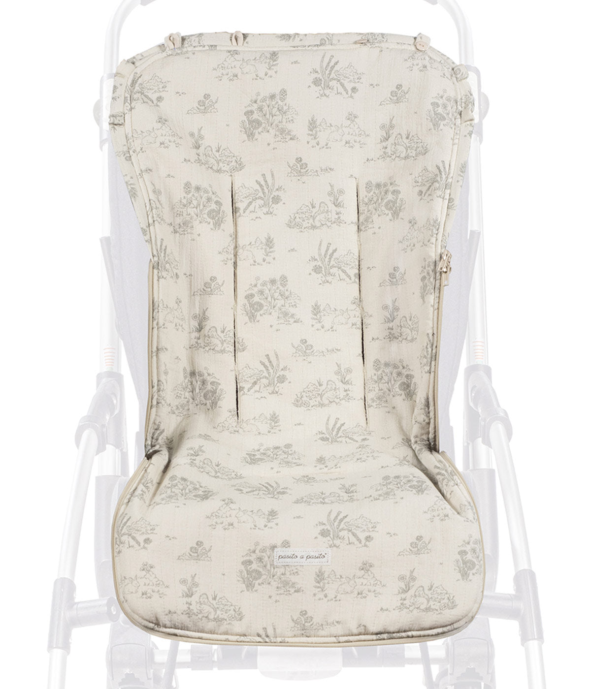 Pasito a Pasito Saco Dormir 3/1 Toile de Jouy Cream - Bege