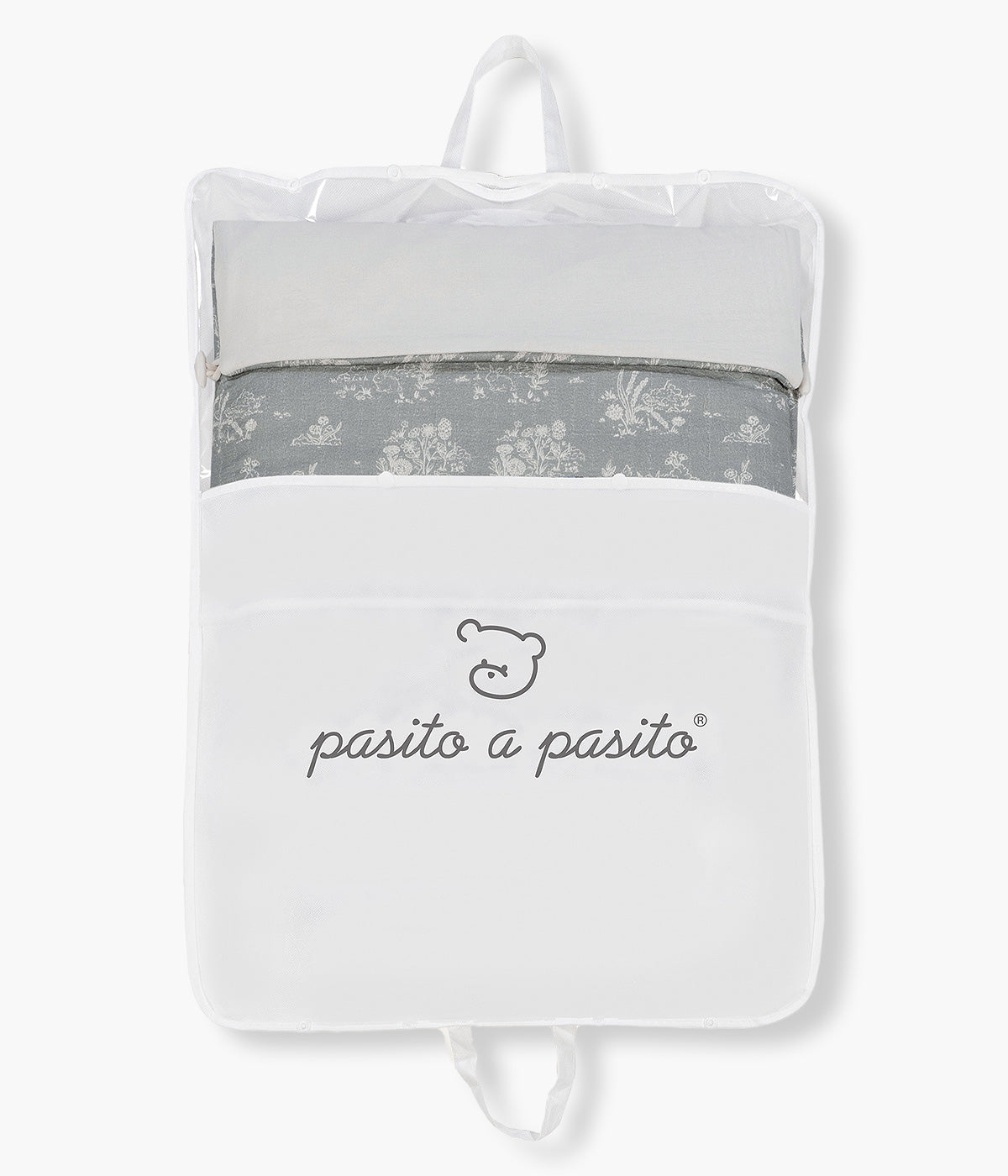 Pasito a Pasito Saco Dormir 3/1 Toile de Jouy Forest - Verde