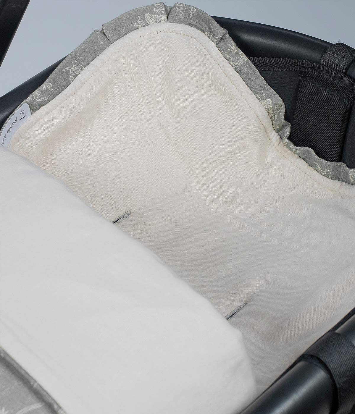 Pasito a Pasito Saco Dormir 3/1 Toile de Jouy Forest - Verde