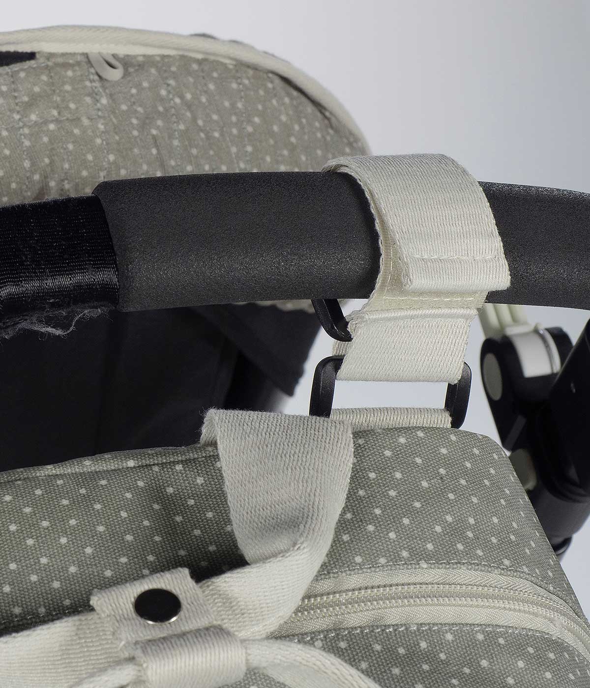 Walking Mum Mochila de Maternidade Polka Dot Poppy Moss