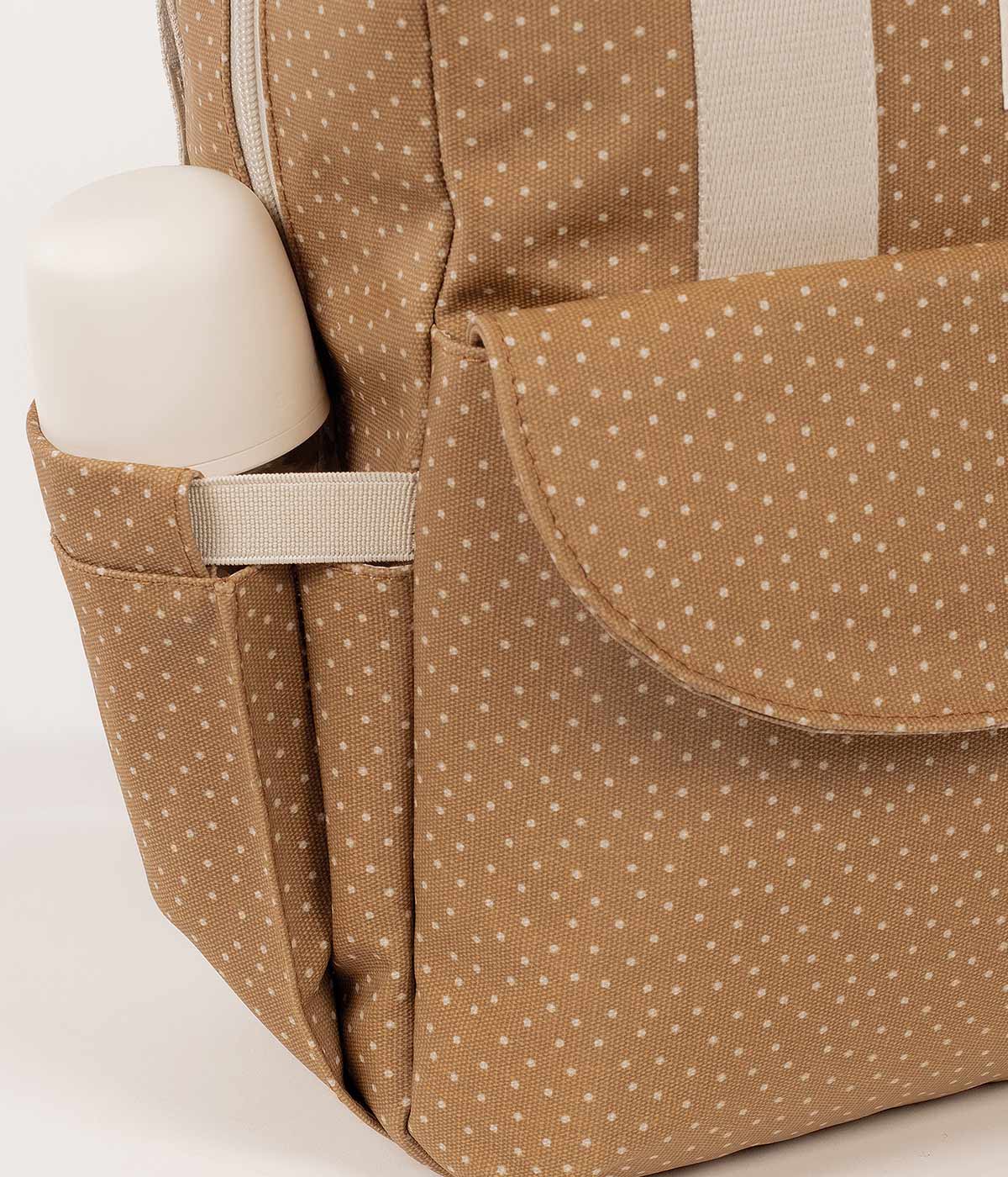 Walking Mum Mochila de Maternidade Polka Dot Poppy Cinnamon