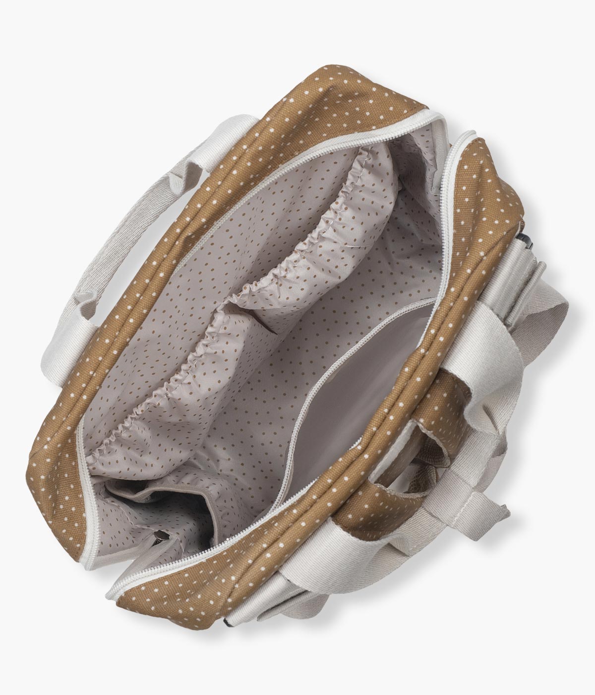 Walking Mum Mochila de Maternidade Polka Dot Poppy Cinnamon