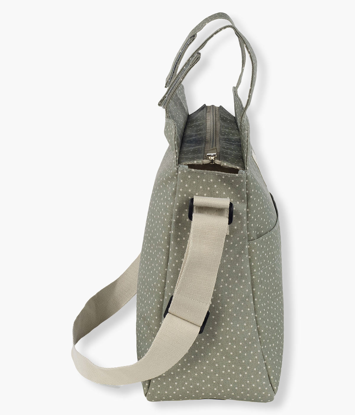 Walking Mum Bolsa de Passeio Polka Dot Poppy Moss