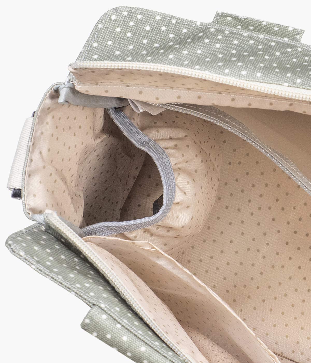 Walking Mum Bolsa de Passeio Polka Dot Poppy Moss