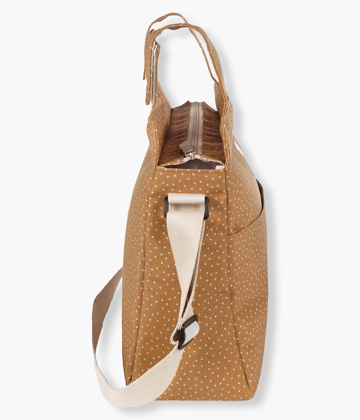 Walking Mum Bolsa de Passeio Polka Dot Poppy Cinnamon