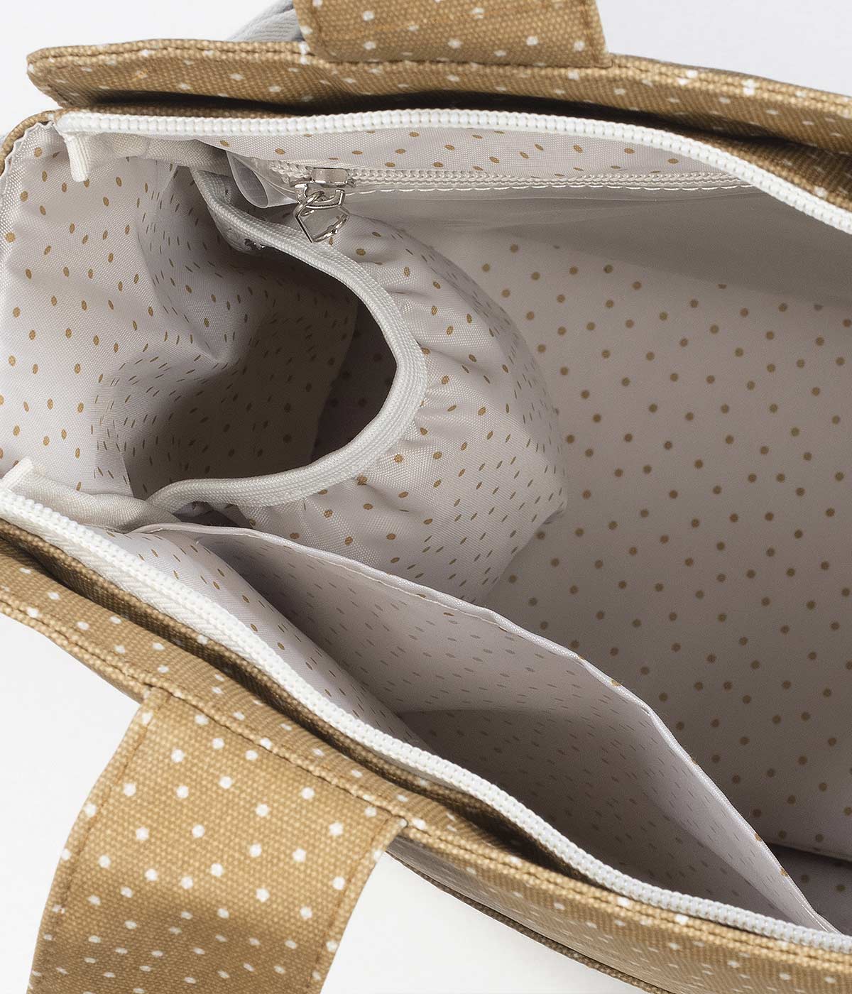 Walking Mum Bolsa de Passeio Polka Dot Poppy Cinnamon