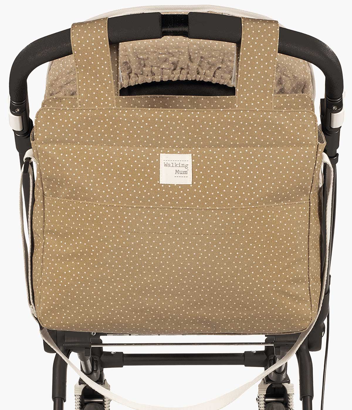 Walking Mum Bolsa de Passeio Polka Dot Poppy Cinnamon