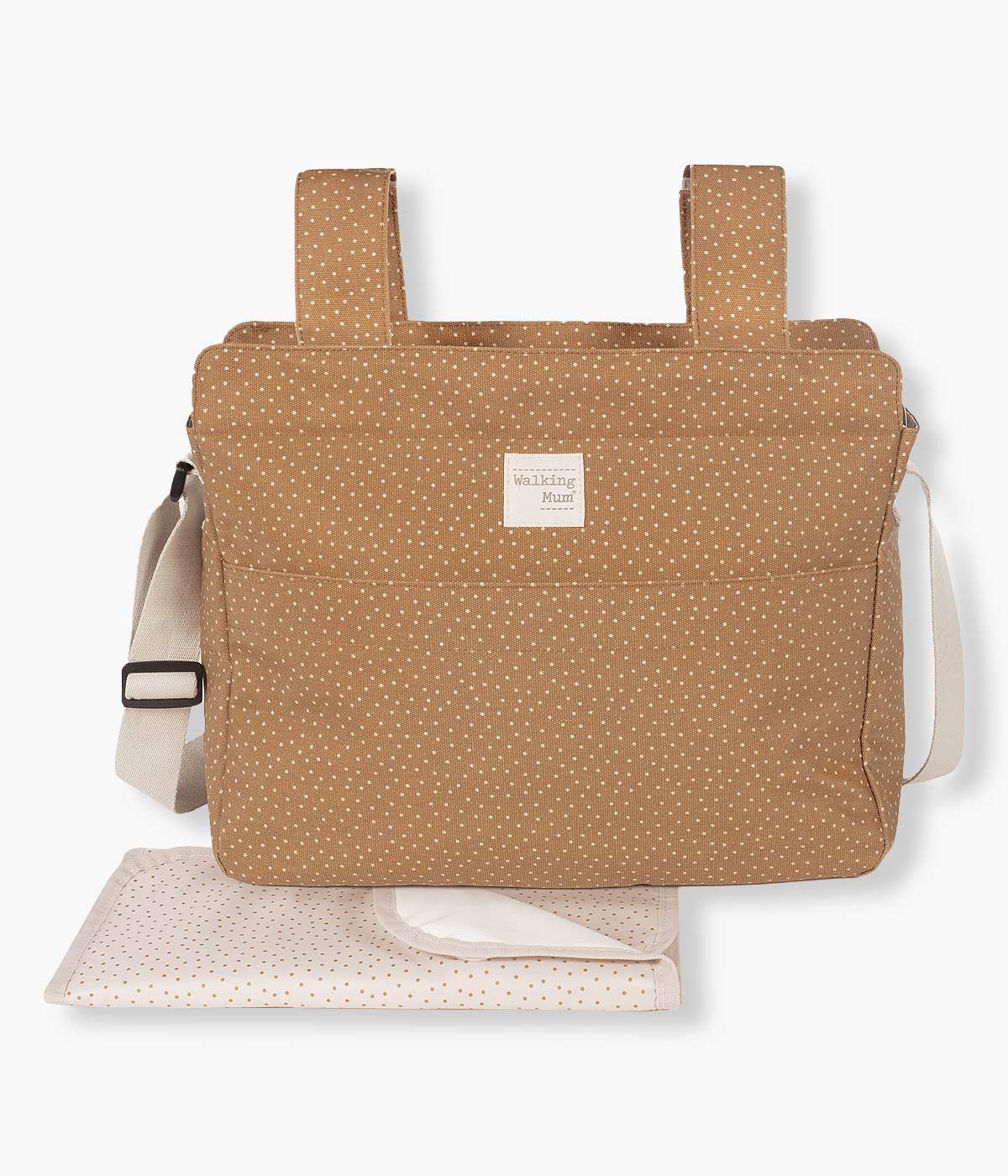 Walking Mum Bolsa de Passeio Polka Dot Poppy Cinnamon