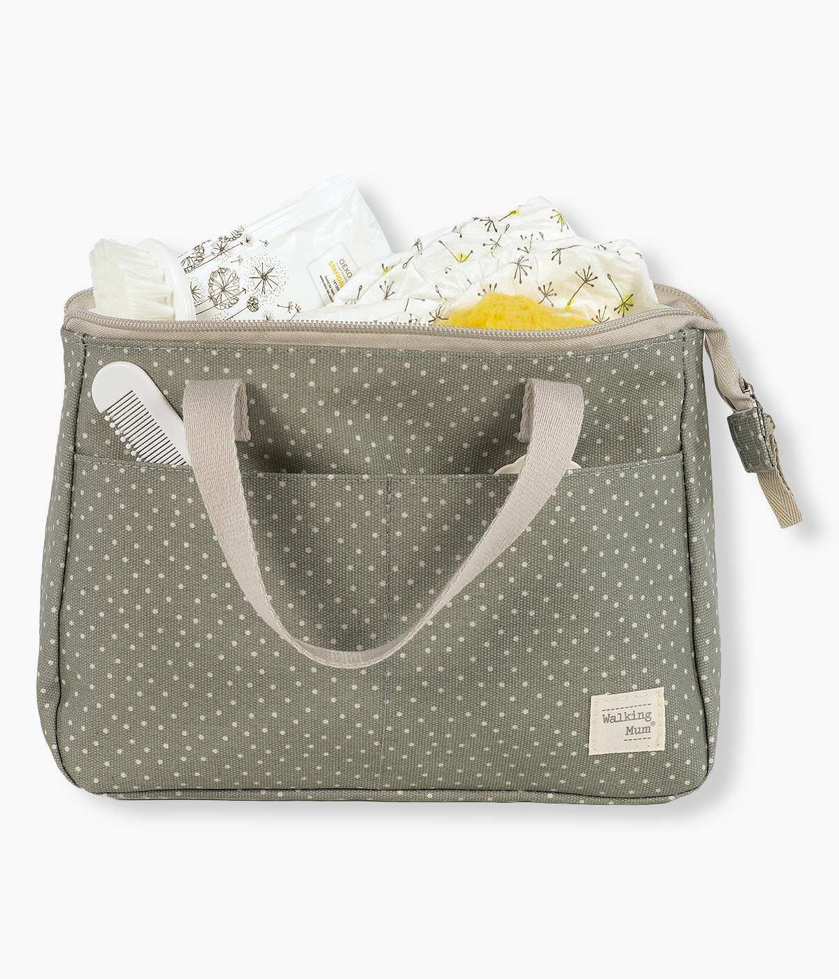 Walking Mum Necessaire para Bebé Polka Dot Poppy Moss