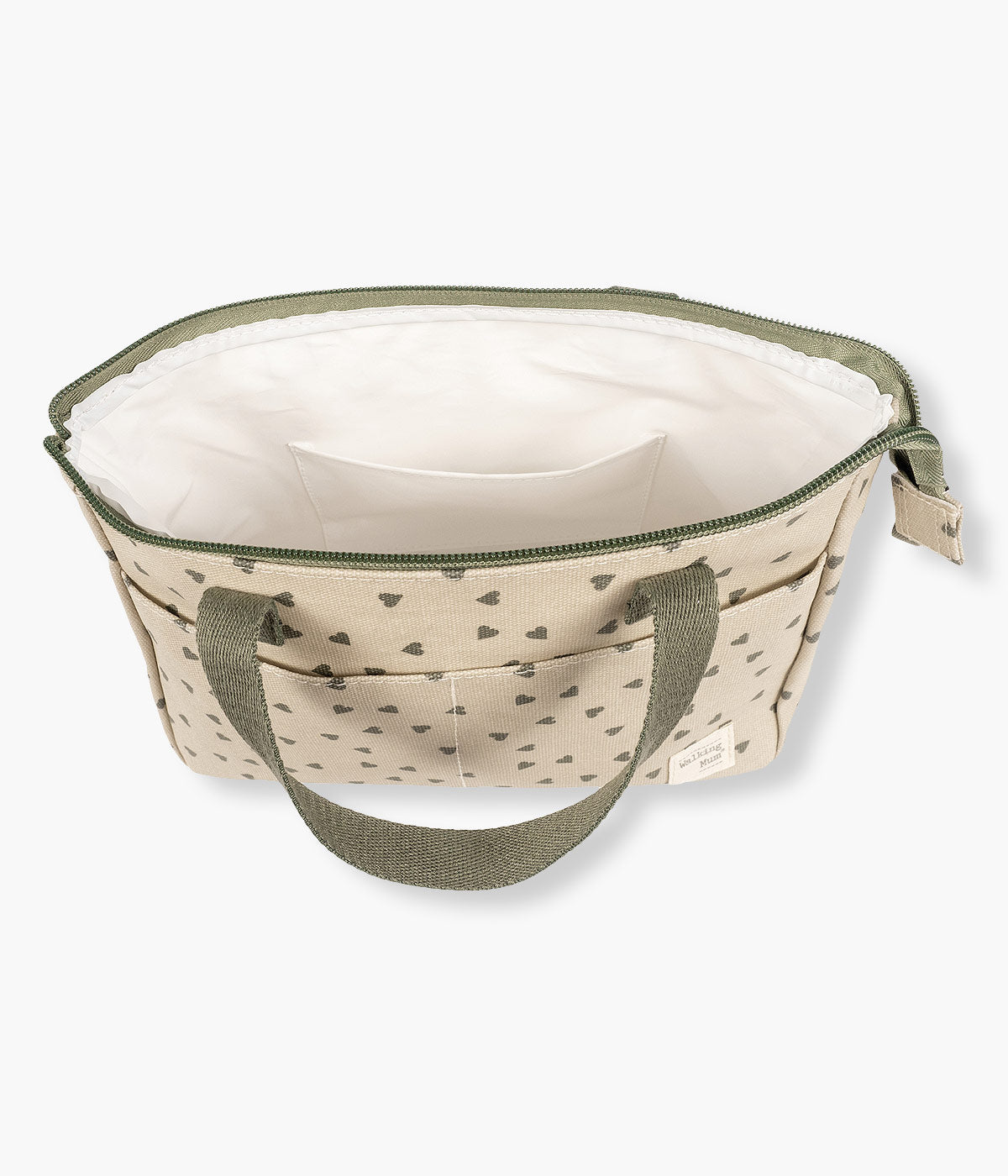 Walking Mum Necessaire para Bebé Hearts Poppy Moss