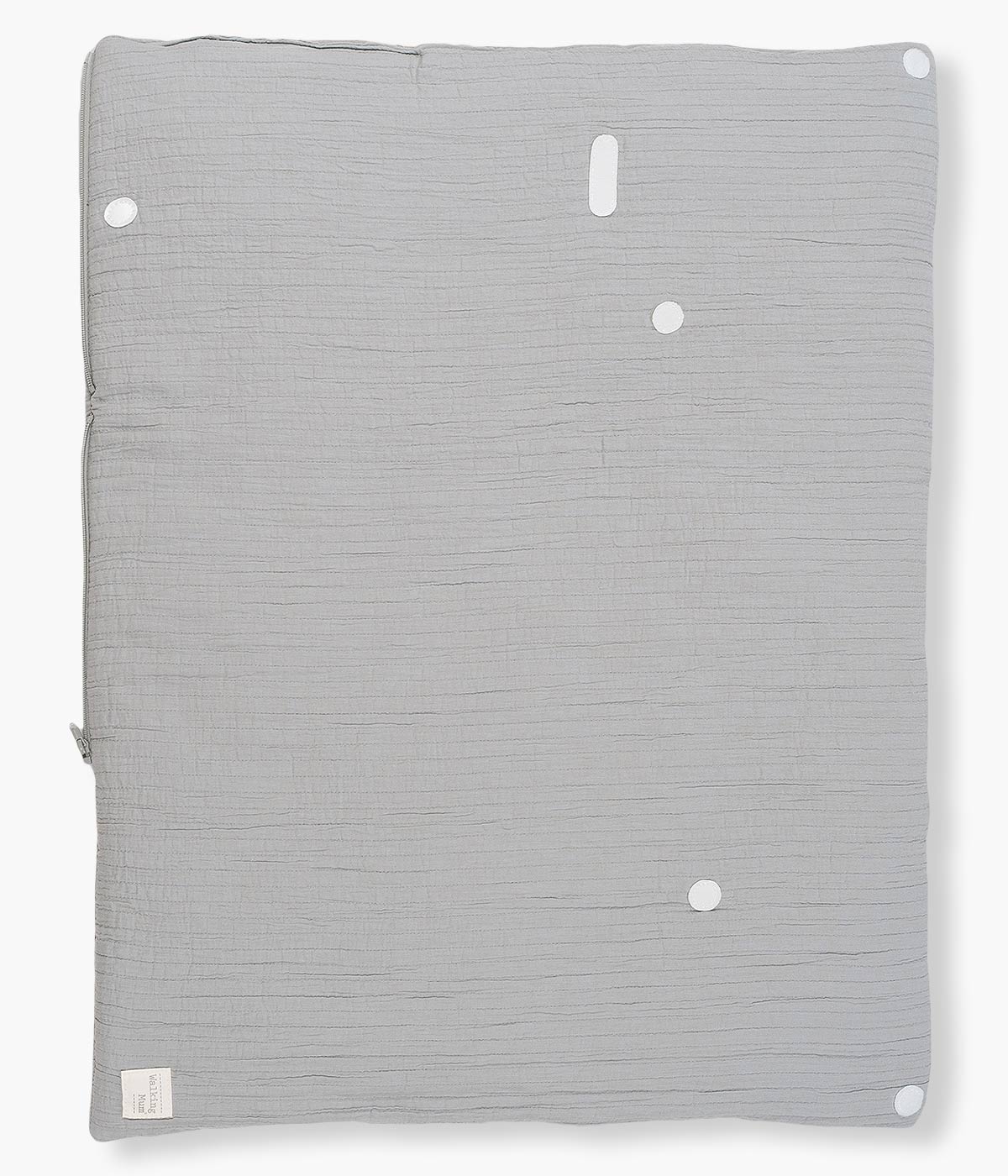 Walking Mum Saco Manta em Algodão Eco Mum Cloud - Cinza