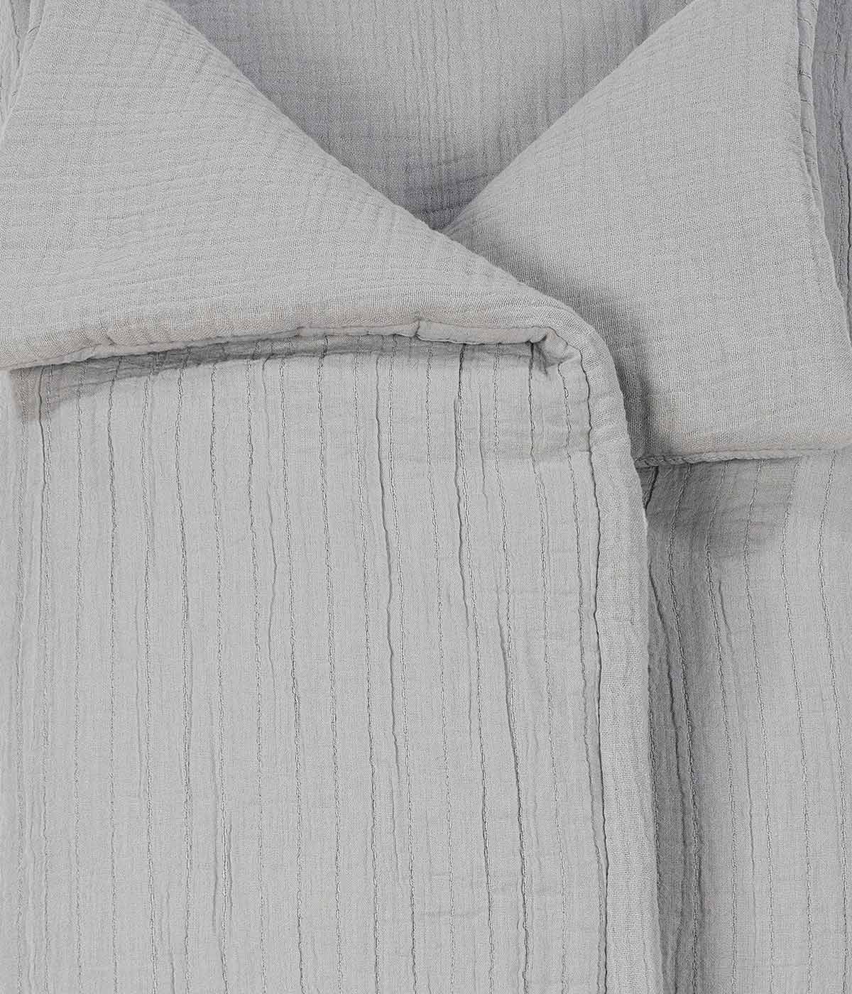 Walking Mum Saco Manta em Algodão Eco Mum Cloud - Cinza