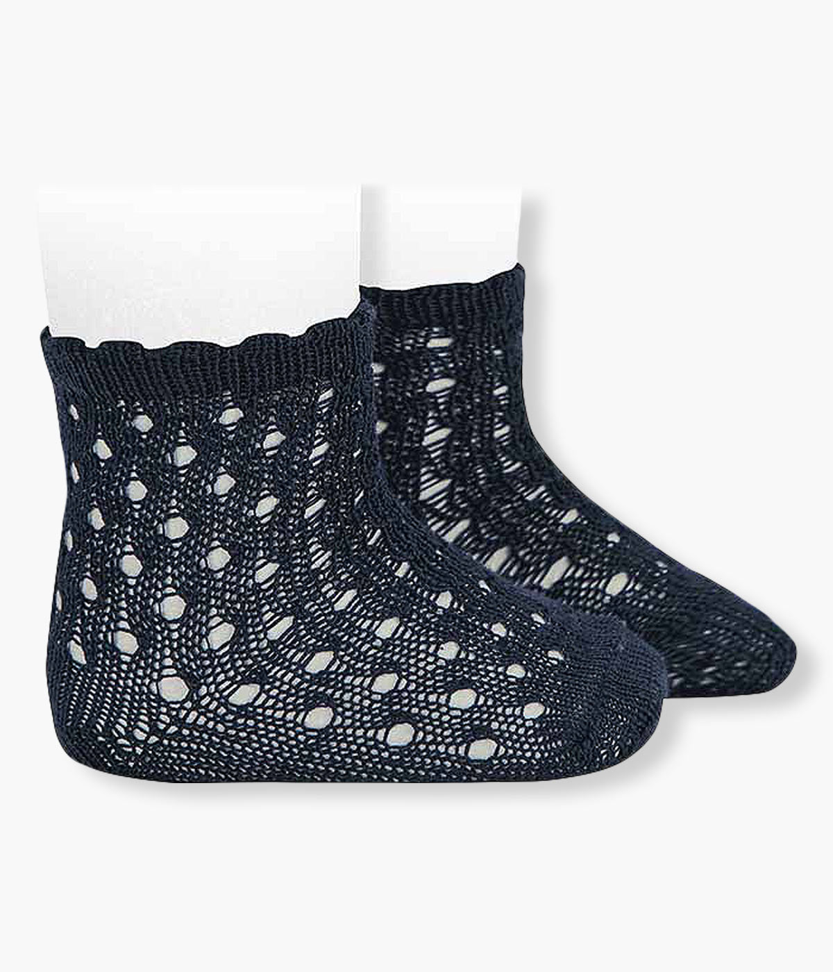 Meias em Algodão Perfuradas Cóndor para Bebé - Azul Marinho